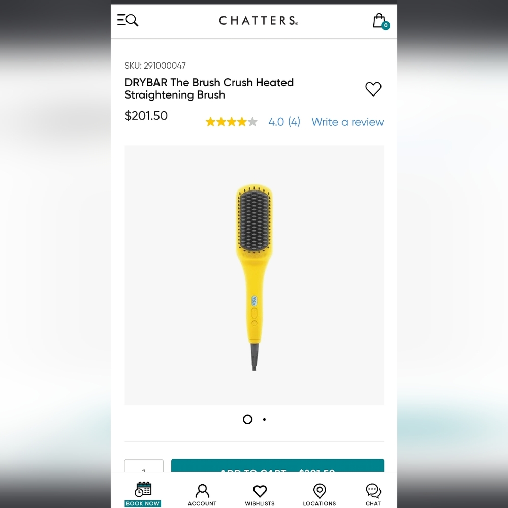 Dry Bar straightening brush
